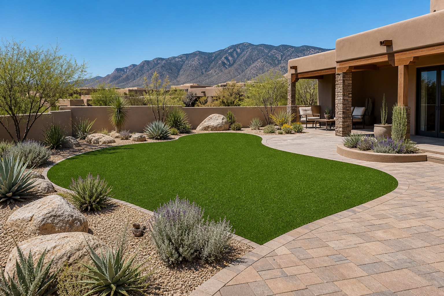Artificial Turf Installation in Albuquerque, NM